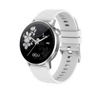 DCU TECNOLOGIC Smartwatch pour Femme avec GPS intégré et appels Bluetooth - Écran AMOLED 1,32" - Assistant Vocal | Plus de 130 Modes Sportifs | altimètre, baromètre et Boussole intégrés