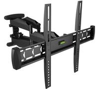 DCU Tecnologic | Support TV Full Motion ajustable avec 3 bras | Support TV pour écrans de 32''-70'' | Max. VESA 600x400 mm | Max. Weight of Load 45kg | Installation rapide et facile | Colour Black