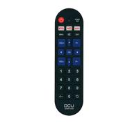 DCU TECNOLOGIC - Télécommande Universelle pour téléviseurs LG, Samsung, Sony, Philips et Panasonic - Bouton pour Netflix, Video et Youtube - Distance : +8 Mètres