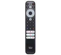 DCU Télécommande Compatible T vec Commande vocale, Boutons Netflix, Youtube, Prime Video et Disney+, Distance maximale de 8 mètres