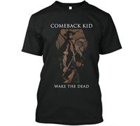 DCVGsdxza Comeback Kid Wake The Dead Canadian Hard Music Group T-Shirt Size S-3XL Black L