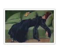 Dcvjiy Poster vintage de galerie victorienne sur toile « Don'T Rush Me Altered » - Décoration murale minimaliste - 40,6 x 61 cm - Sans cadre