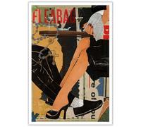 Dcvjiy Trendy Retro Fleabag Colorful Poster Funny I Love You Is Will Pass Canvas Wall Art Funky Bar Cart Decor Aesthetic Prints Painting White Cheers Cocktail Wall Decor 12x16in Unframed