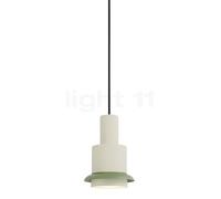 DCW Chaumont Suspension corps blanc/anneau vert - ø15 cm