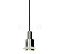 DCW Chaumont Suspension corps nickel/anneau blanc - ø15 cm
