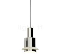 DCW Chaumont Suspension corps nickel/anneau blanc - ø19 cm