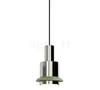 DCW Chaumont Suspension corps nickel/anneau vert - ø19 cm