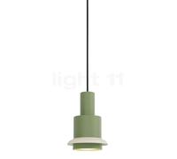 DCW Chaumont Suspension corps vert/anneau blanc - ø15 cm