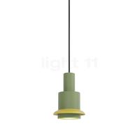 DCW Chaumont Suspension corps vert/anneau jaune - ø15 cm