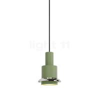 DCW Chaumont Suspension corps vert/anneau nickel - ø15 cm