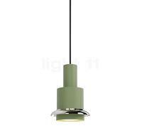 DCW Chaumont Suspension corps vert/anneau nickel - ø19 cm