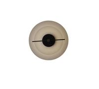 DCW Delumina Lampe Murale Noir Ø25
