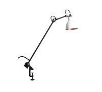 DCW Lampe Gras N°201 Copper Round Klemmleuchte, blanc / cuivré