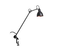 DCW Lampe Gras N°201 Copper Round Klemmleuchte, noir / cuivré