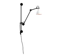 DCW Lampe Gras N°210 Copper Round Wandleuchte, blanc / cuivré