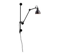 DCWéditions Applique LAMPE GRAS N°210 - Noir/ Cuivre - rond