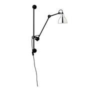 DCW Lampe Gras N°210 Round Wandleuchte, abat-jour chromé