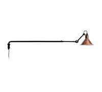 DCW Lampe Gras N°213 Copper Conic Wandleuchte, cuivré brut / blanc