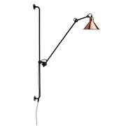 DCW Lampe Gras N°214 Copper Conic Wandleuchte, cuivré / blanc