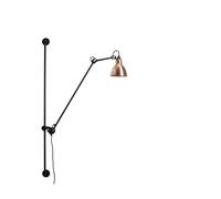 DCW Lampe Gras N°214 Copper Round Wandleuchte, cuivré brut