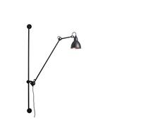 Lampe Gras - 214 Applique Murale Round Noir/Noir/Cuivre Lampe Gras