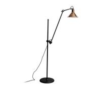 DCW Lampe Gras N°215 Copper Conic Stehleuchte, cuivre brut / blanc