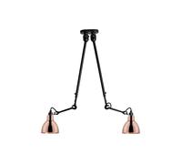 DCW Lampe Gras N°302 Copper Double Round Deckenleuchte, cuivre
