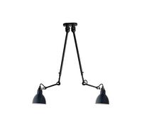 DCW Lampe Gras No 302 Double Plafonnier bleu