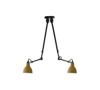DCW Lampe Gras No 302 Double Plafonnier jaune