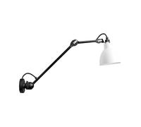 DCW Lampe Gras N°304 L40 Round Wandleuchte, abat-jour blanc