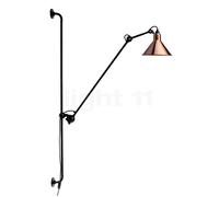 DCW Lampe Gras No 214 Applique cuivre poli