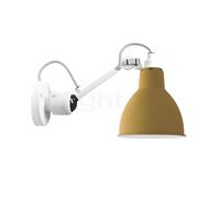 DCW Lampe Gras No 304 Applique blanche jaune
