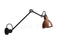 Applique Murale Lampe Gras N304 L40 Noir Mat/Cuivre Brut Câblé