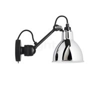 DCW Lampe Gras N°304 SW Round Wandleuchte, abat-jour chromé