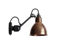 DCW Lampe Gras No 304 SW Applique noire cuivre brut