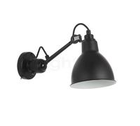 DCW Lampe Gras No 304 SW Applique noire noir/blanc