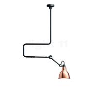 DCWéditions Suspension LAMPE GRAS N°312 - rond - Cuivre/blanc