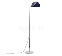DCW Mezzaluna Lampadaire LED bleu Ce luminaire comporte des modules à LED prémontés de classes énergétiques A A++, A+, A