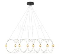 DCW Munari Lustre LED 8 foyers doré - non monté , Vente d'entrepôt, neuf, emballage d'origine Ce luminaire comporte des modules à LED prémontés de classes énergétiques A A++, A+, A