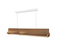DCW Respiro Suspension LED doré - 120 cm Ce luminaire comporte des modules à LED prémontés de classes énergétiques A A++, A+, A