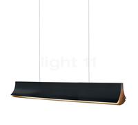 DCW Respiro Suspension LED noir - 120 cm Ce luminaire comporte des modules à LED prémontés de classes énergétiques A A++, A+, A