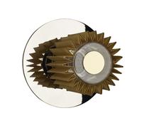 DCWéditions Applique IN THE SUN - Argenté/gold - Ø 19