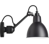 DCW Lampe Gras N°304 Black Round Wandleuchte, abat-jour noir