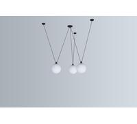 DCWéditions Suspension LES ACROBATES DE GRAS N°325 - boule de verre 175 - Verre opale