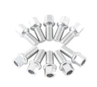 DCXXAN Goujons de Roue pour A1, A3, A4 et A6, boulons de Roue, écrou de Roue à vis sans Fin 8D0601139D WHT 001 812A WHT002437