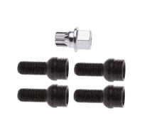 DCXXAN Goujons de Roue pour A4 et A6, vis, Adaptateur d'écrou antivol de Roue, Acier Inoxydable 8D0601139F 8D0 601 139F 006