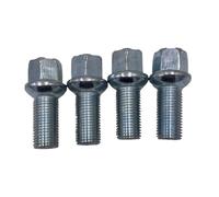 DCXXAN Goujons de Roue pour Audi A5, A6 et A8, boulons de Roue en Acier argenté WHT002437