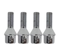 DCXXAN Goujons de Roue pour BMW Série 3 E46 E90 E91 E92 E93 (2005-2012) - Accessoires Auto en Alliage - Boulons de Roue - Écrous et Goujons M12x1,5x26