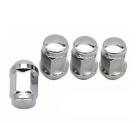 DCXXAN Goujons de Roue, pour Cadillac Fleetwood 1984-1993, écrous de Roue chromés en Acier, Filetage Conique 1/2"-20 à 60°, 32 mm