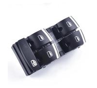 DCXXAN Interrupteur de Commande de lève-vitre pour Audi A3, 8P, A4, S4, RS4, B6, B7, A6, S6 et RS6. Interrupteur de lève-vitre Principal chromé 4F0959851H.